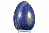Polished Lapis Lazuli Egg - Pakistan #352507-1